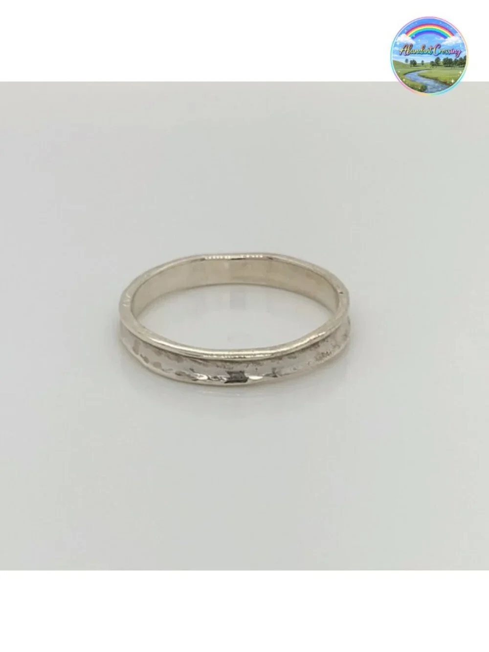 Silpada Stellar Stable Stacking Ring Hammered Sterling Silver Stackable Band
